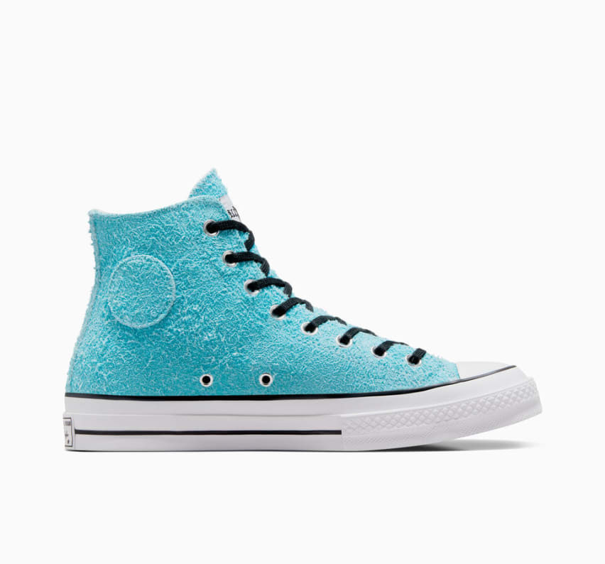 Stüssy x Converse Chuck 70 Hi Sky Blue