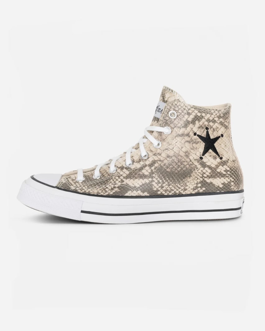 Stüssy x Converse Chuck 70 High Snakeprint Foto 1