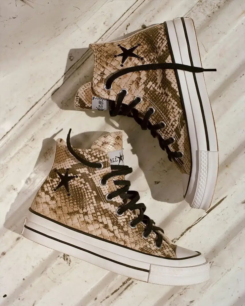 Stüssy x Converse Chuck 70 High Snakeprint Foto 7