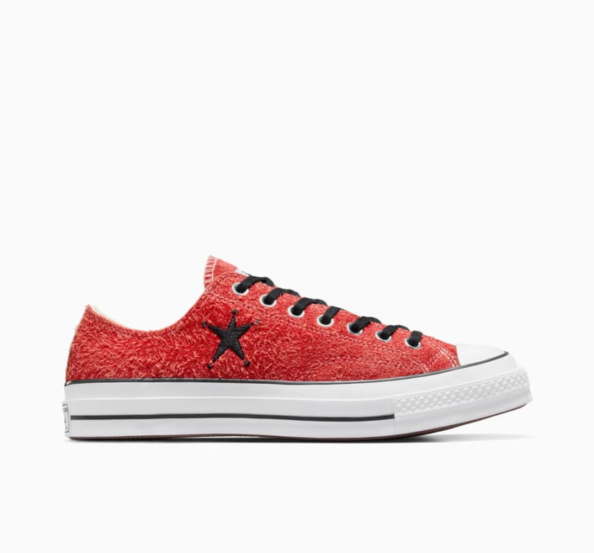 Stüssy x Converse Chuck 70 Poppy Red