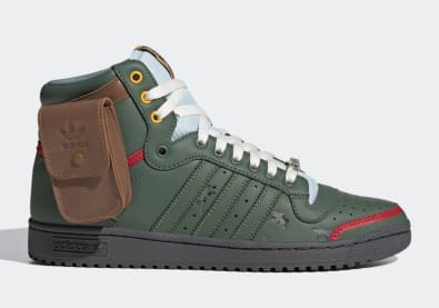 Boba Fett van Star Wars krijgt zijn eigen Adidas Top Ten Hi