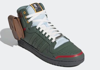 Boba Fett van Star Wars krijgt zijn eigen Adidas Top Ten Hi