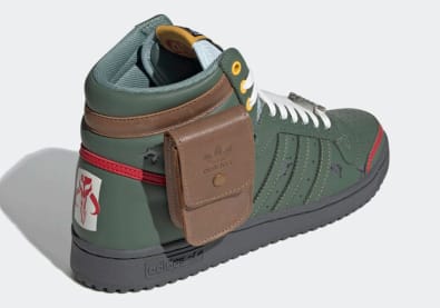 Boba Fett van Star Wars krijgt zijn eigen Adidas Top Ten Hi