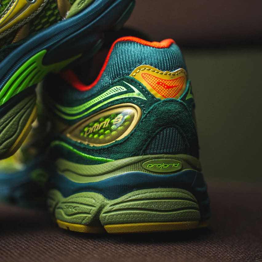 Starcow x Saucony Pro Grid Omni 9 Green Orange Foto BLOG 1