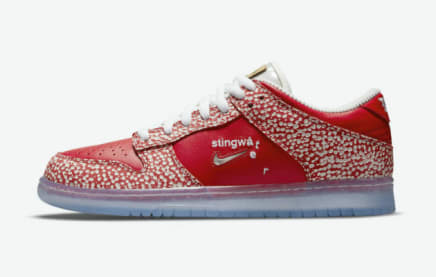 Stingwater x Nike SB Dunk Low Magic Mushroom foto 3