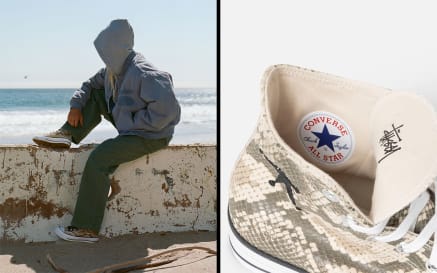 Stussy x Converse Chuck 70 High Snakeprint