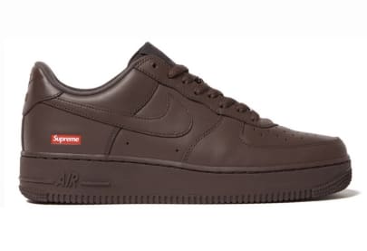 Supreme x Nike Air Force 1 Low Baroque Brown Foto 1