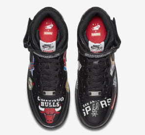 Supreme x Nike Air Force 1 Mid ’07 Black