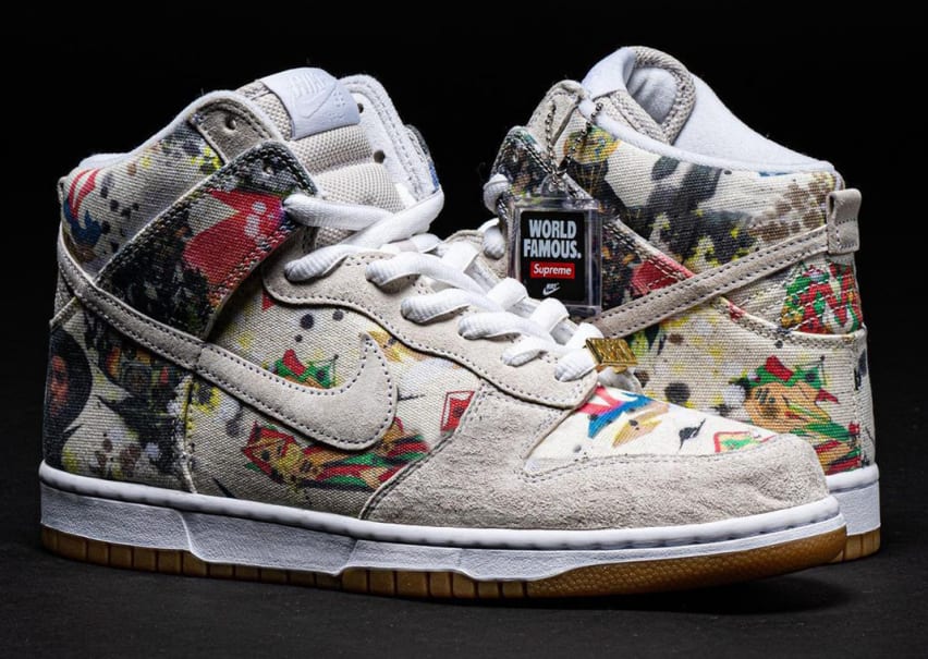 Supreme x Nike SB Dunk High Rammellzee Foto 2