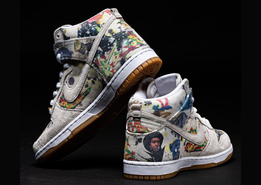 Supreme x Nike SB Dunk High Rammellzee Foto 4