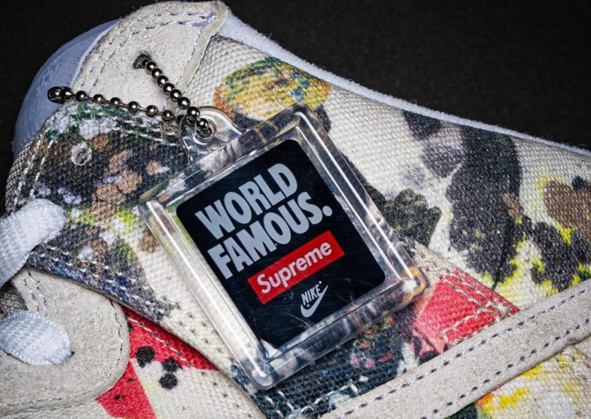 Supreme x Nike SB Dunk High Rammellzee Foto 8