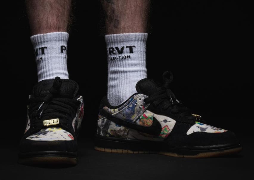 Supreme x Nike SB Dunk Low Rammellzee Foto 1