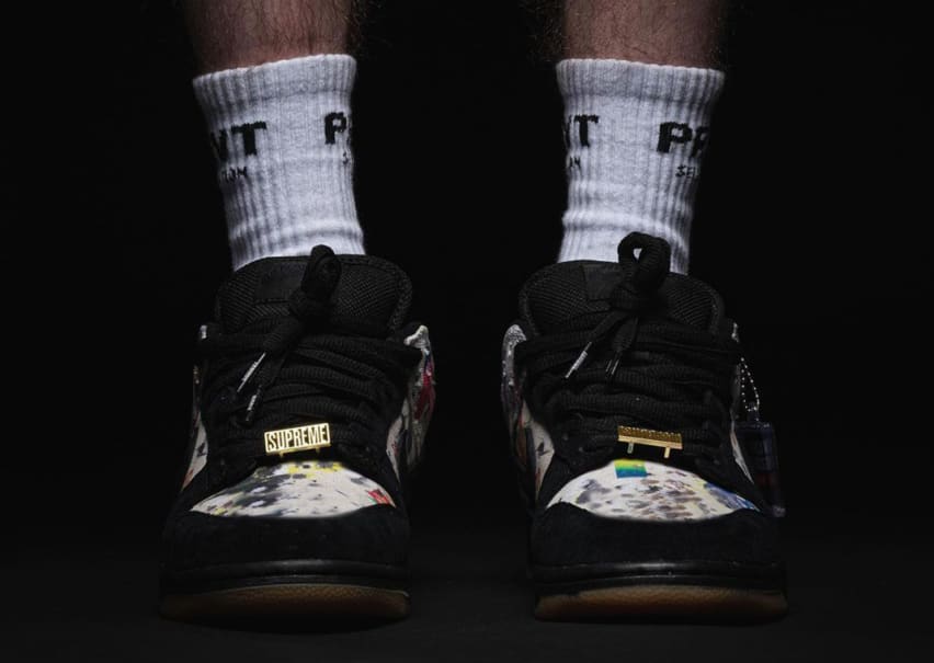 Supreme x Nike SB Dunk Low Rammellzee Foto 2