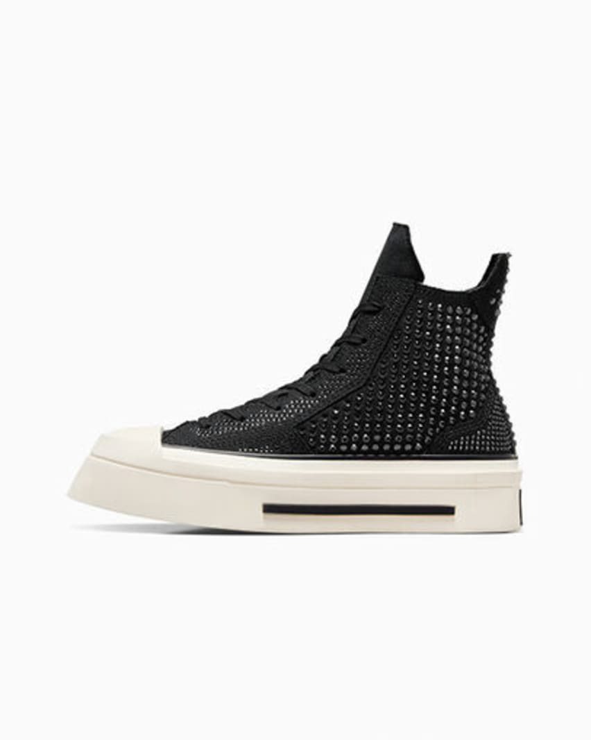 Swarovski x Converse Chuck 70 De Luxe Squared Black Foto 2