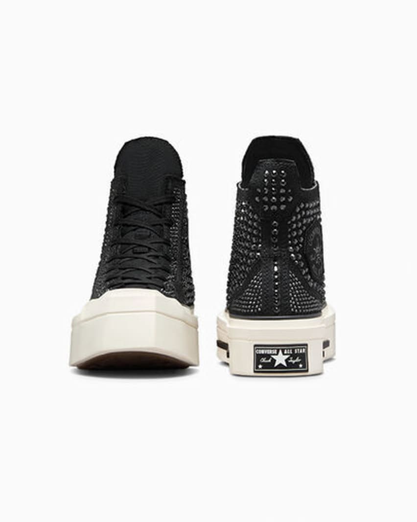 Swarovski x Converse Chuck 70 De Luxe Squared Black Foto 6