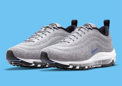 Swarovski en Nike droppen een nieuwe Polar Blue colorway voor de Nike Air Max 97