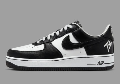 Terror Squad x Nike Air Force 1 Low Black White Foto 1