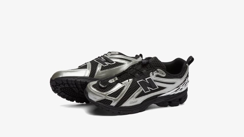 The Basement x New Balance 1906 R Black Silver Foto 1