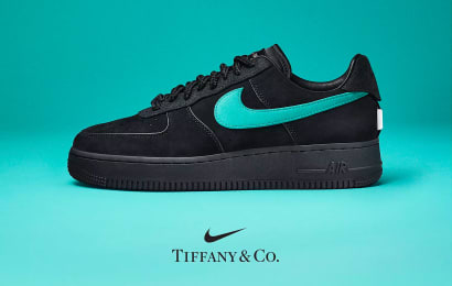 Tiffany and Co voegt tijdloze luxe toe aan de klassieke Nike Air Force 1