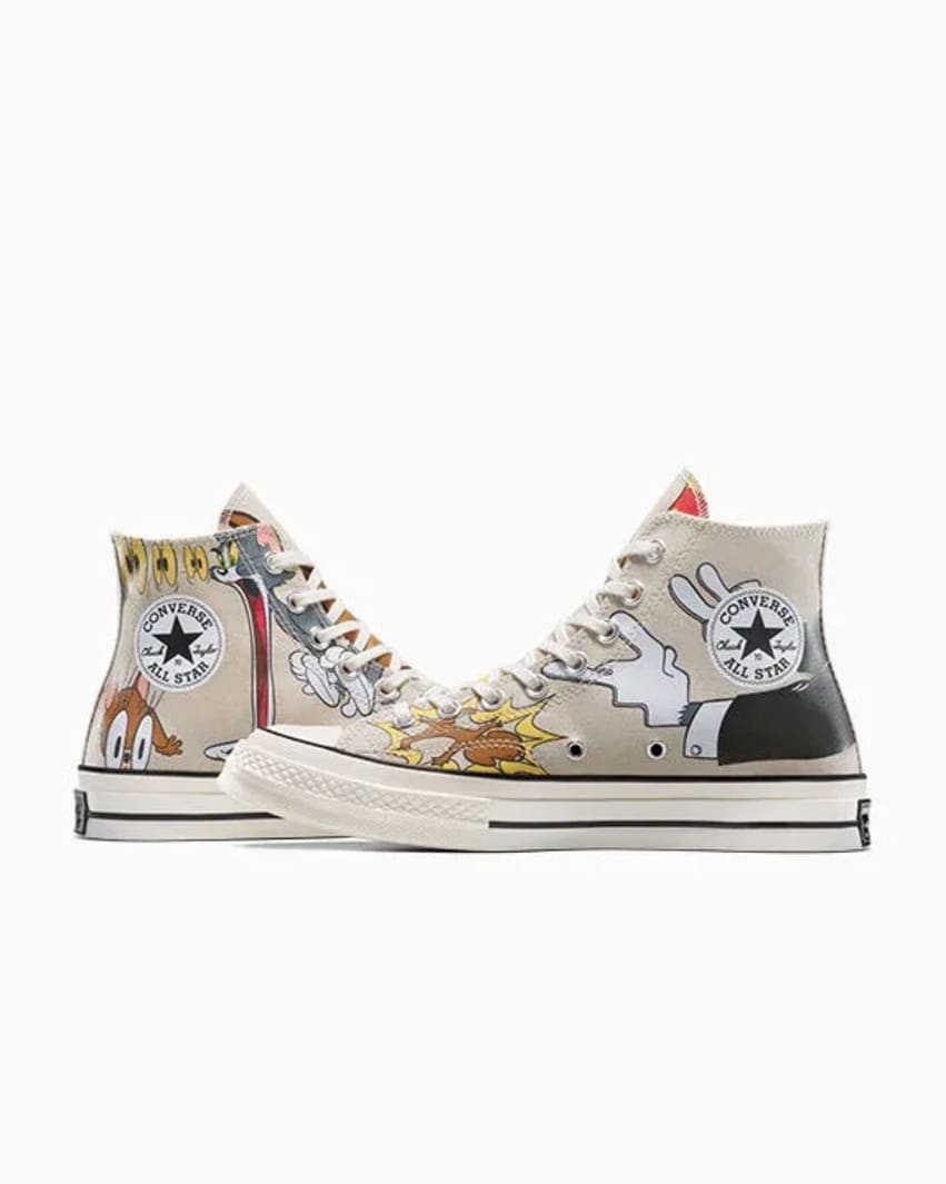 Tom and Jerry x Converse Chuck 70 Grey Egret Foto 3