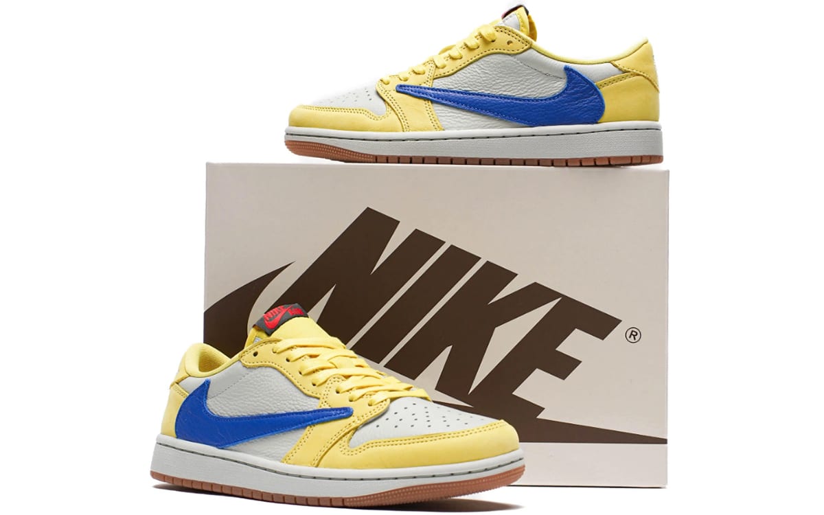 Travis Scott x Air Jordan 1 Low OG Canary