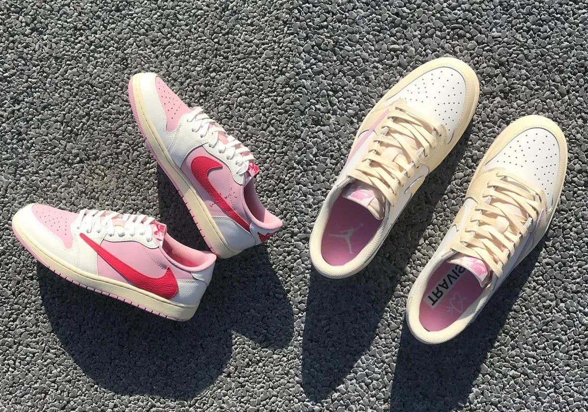 Travis Scott x Air Jordan 1 Low OG Pink Pack