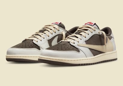 Travis Scott x Air Jordan 1 Low OG Reverse Mocha Foto 1