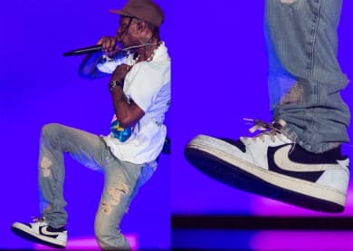 Travis Scott x Air Jordan 1 Low OG Sail Black Foto 2