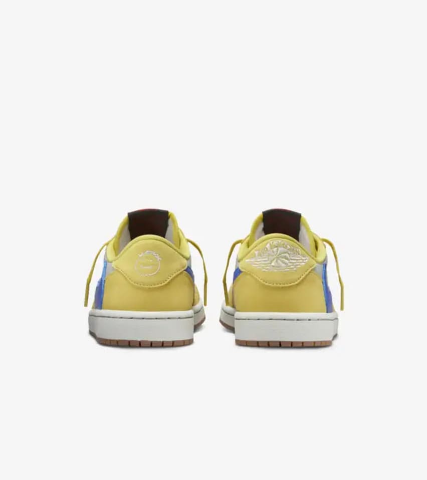 Travis Scott x Air Jordan 1 Low OG Wmns Canary Foto 4