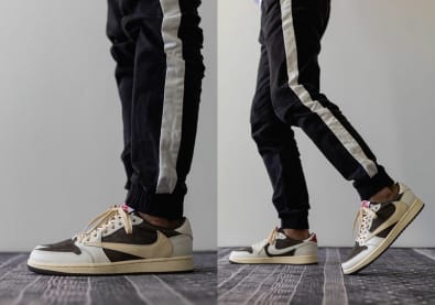 Travis Scott x Air Jordan 1 Low Reverse Mocha Foto 6