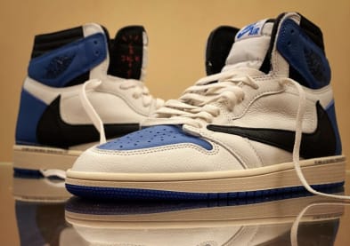 De Travis Scott x Fragment x Air Jordan 1 High OG is hard onderweg