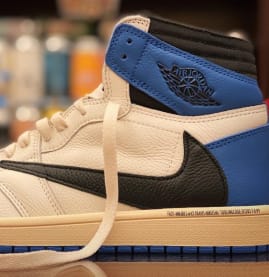 De Travis Scott x Fragment x Air Jordan 1 High OG is hard onderweg