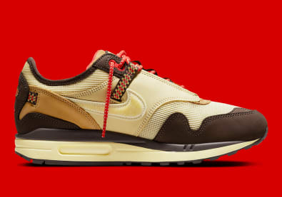 Travis Scott x Nike Air Max 1 Baroque Brown Foto 4