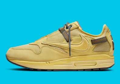 Travis Scott x Nike Air Max 1 Saturn Gold Foto 1