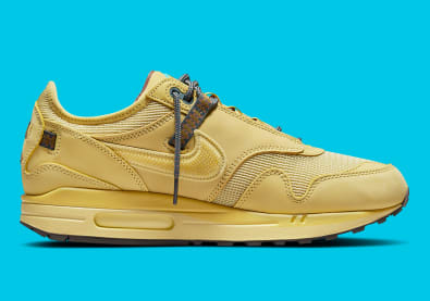 Travis Scott x Nike Air Max 1 Saturn Gold Foto 4