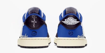 Travis Scott x fragment design x AJ1 Low foto 3