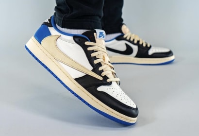 Travis Scott x fragment x Air Jordan 1 Low OG foto 1