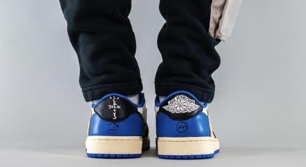 Travis Scott x fragment x Air Jordan 1 Low OG foto 10