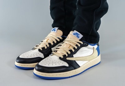 Travis Scott x fragment x Air Jordan 1 Low OG foto 4