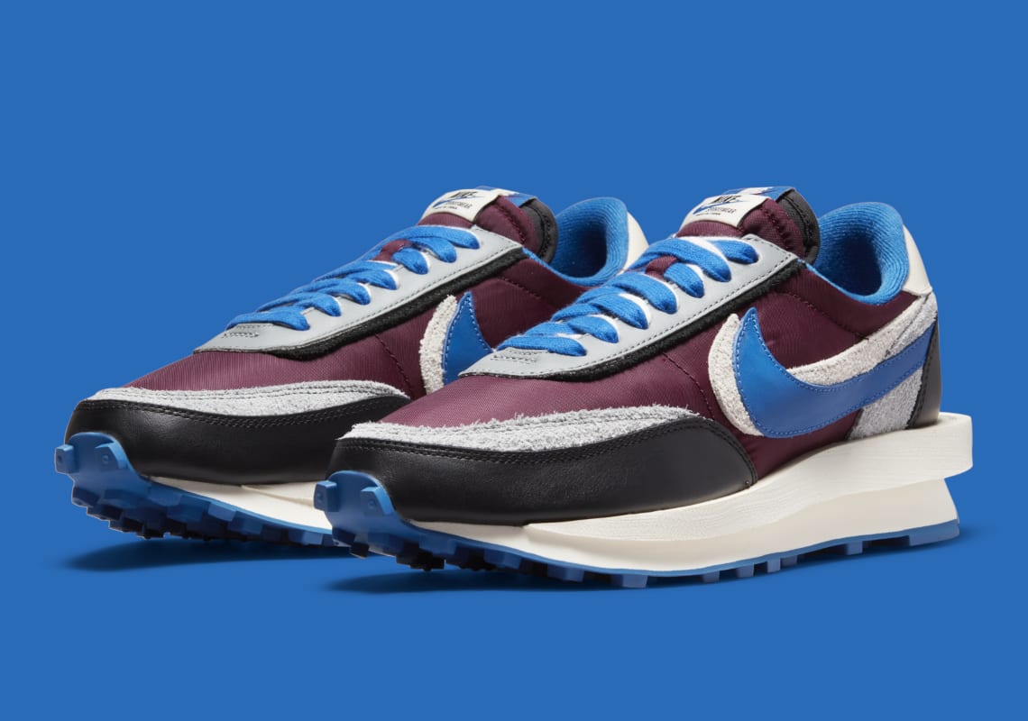 Deze nieuwe UNDERCOVER x Sacai x Nike LDWaffle dropt