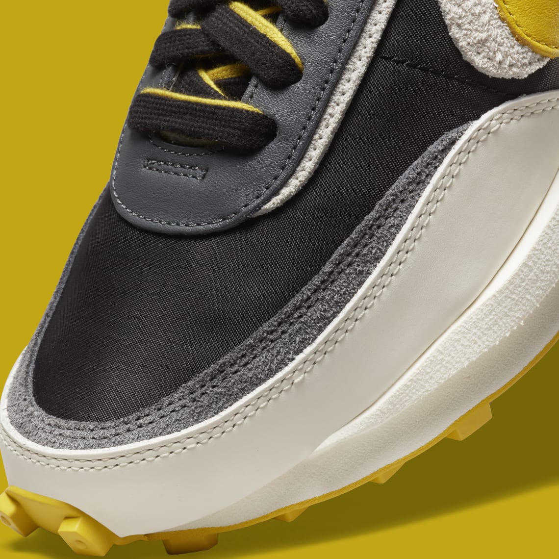 UNDERCOVER x Sacai x Nike LD Waffle Bright Citron Foto 2