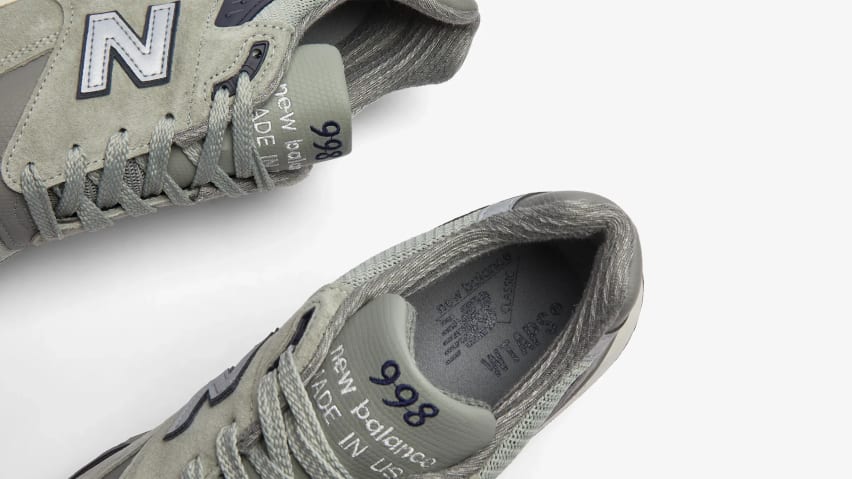 WTAPS x New Balance Made In USA 998 Grey Foto 2