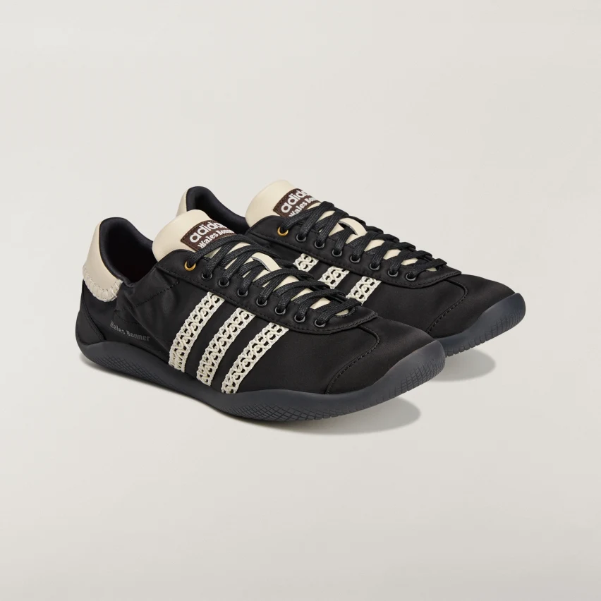 Wales Bonner x Adidas Karintha Lo Satin Black White FOTO 2