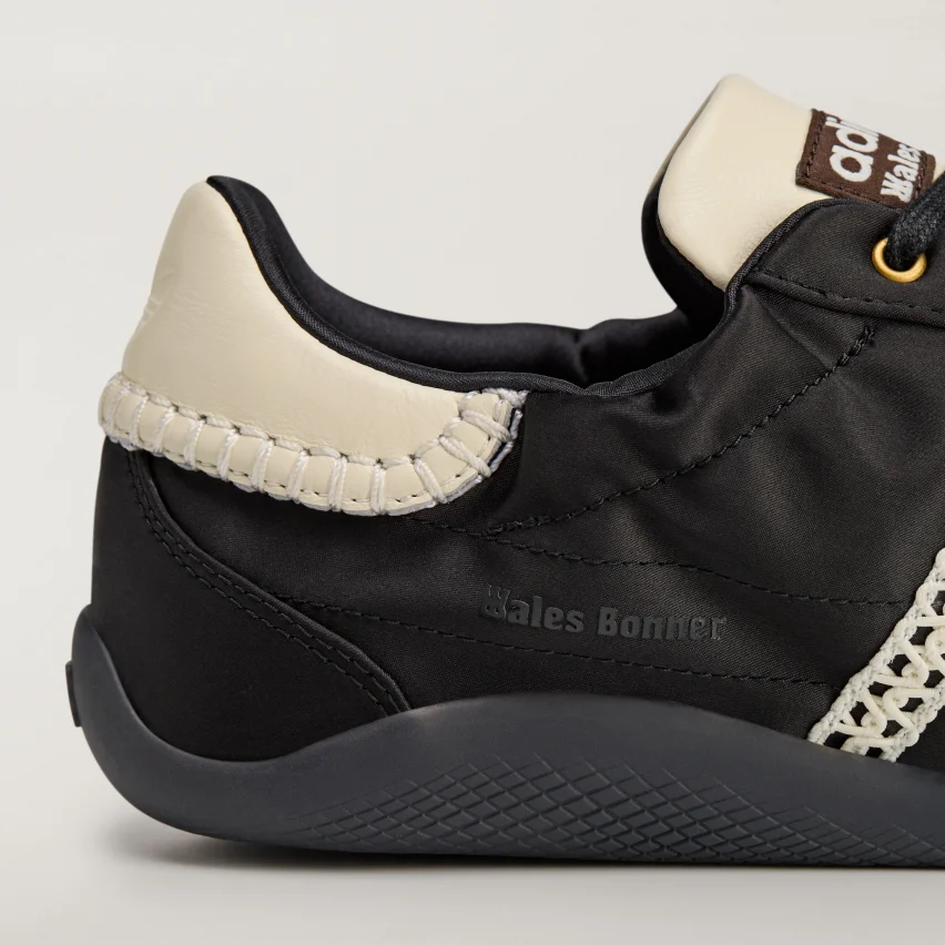 Wales Bonner x Adidas Karintha Lo Satin Black White FOTO 4