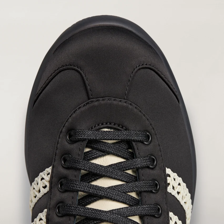Wales Bonner x Adidas Karintha Lo Satin Black White FOTO 5