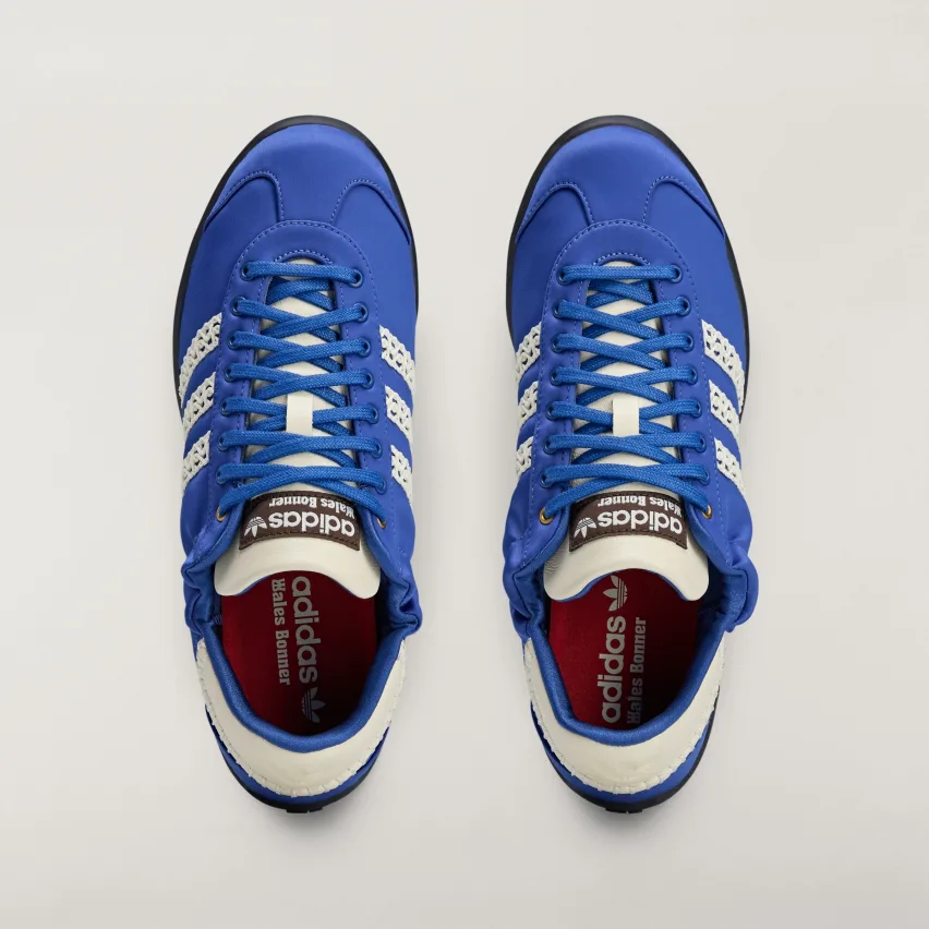 Wales Bonner x Adidas Karintha Lo Satin Blue FOTO 1