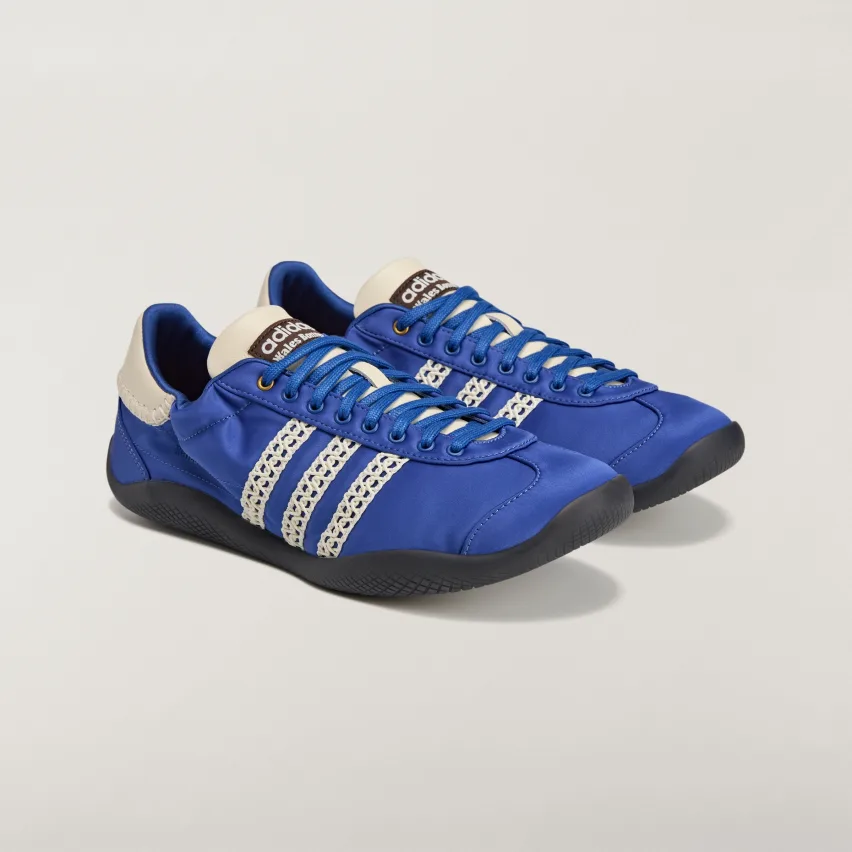 Wales Bonner x Adidas Karintha Lo Satin Blue FOTO 2