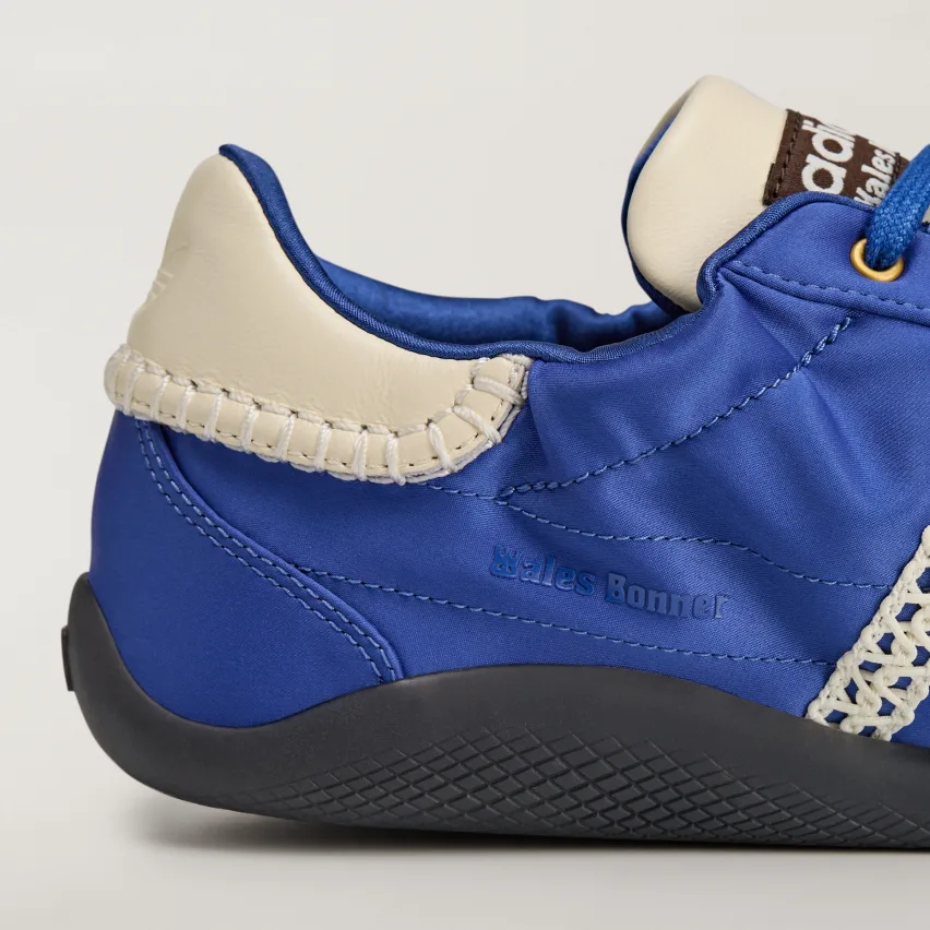 Wales Bonner x Adidas Karintha Lo Satin Blue FOTO 4
