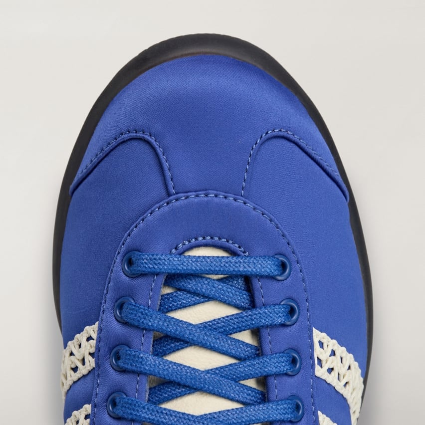Wales Bonner x Adidas Karintha Lo Satin Blue FOTO 5