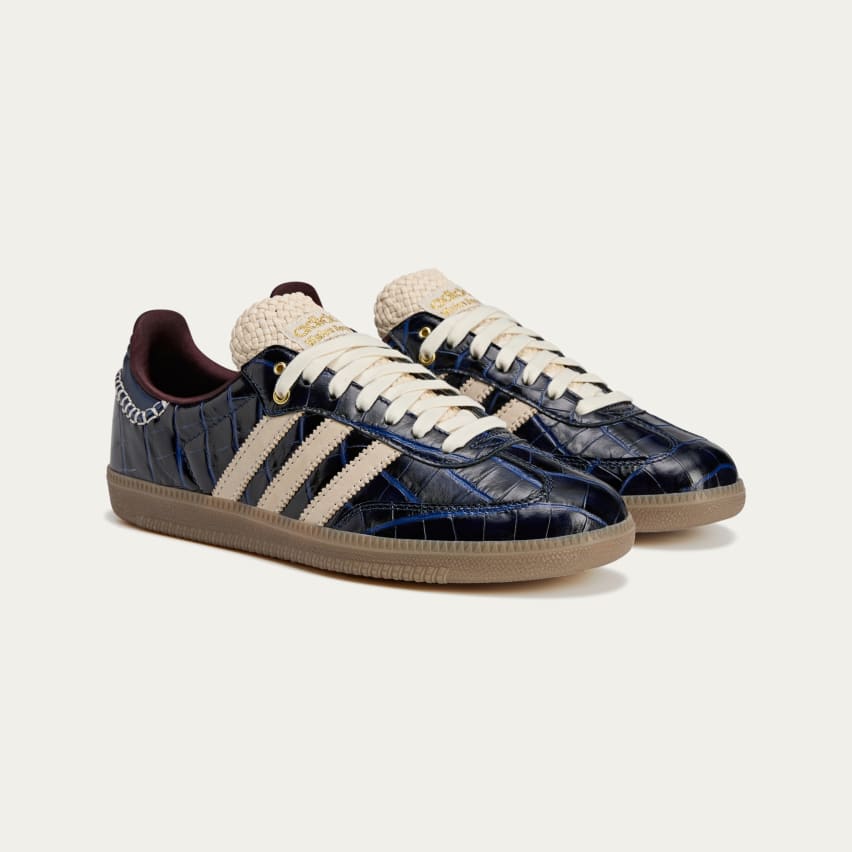 Wales Bonner x Adidas Samba Collegiate Navy Foto 1